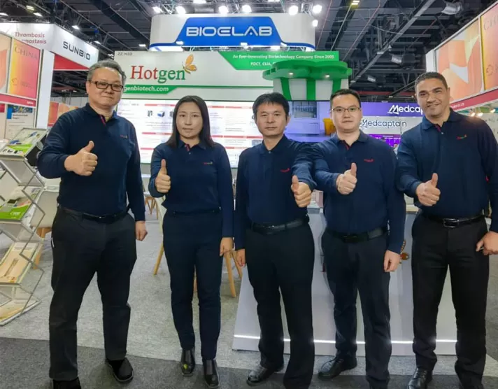 Innovative Diagnosis Value Testing | Gallop around the world and show glory, Hotgen successfully debuted at MEDLAB exhibition in Dubai